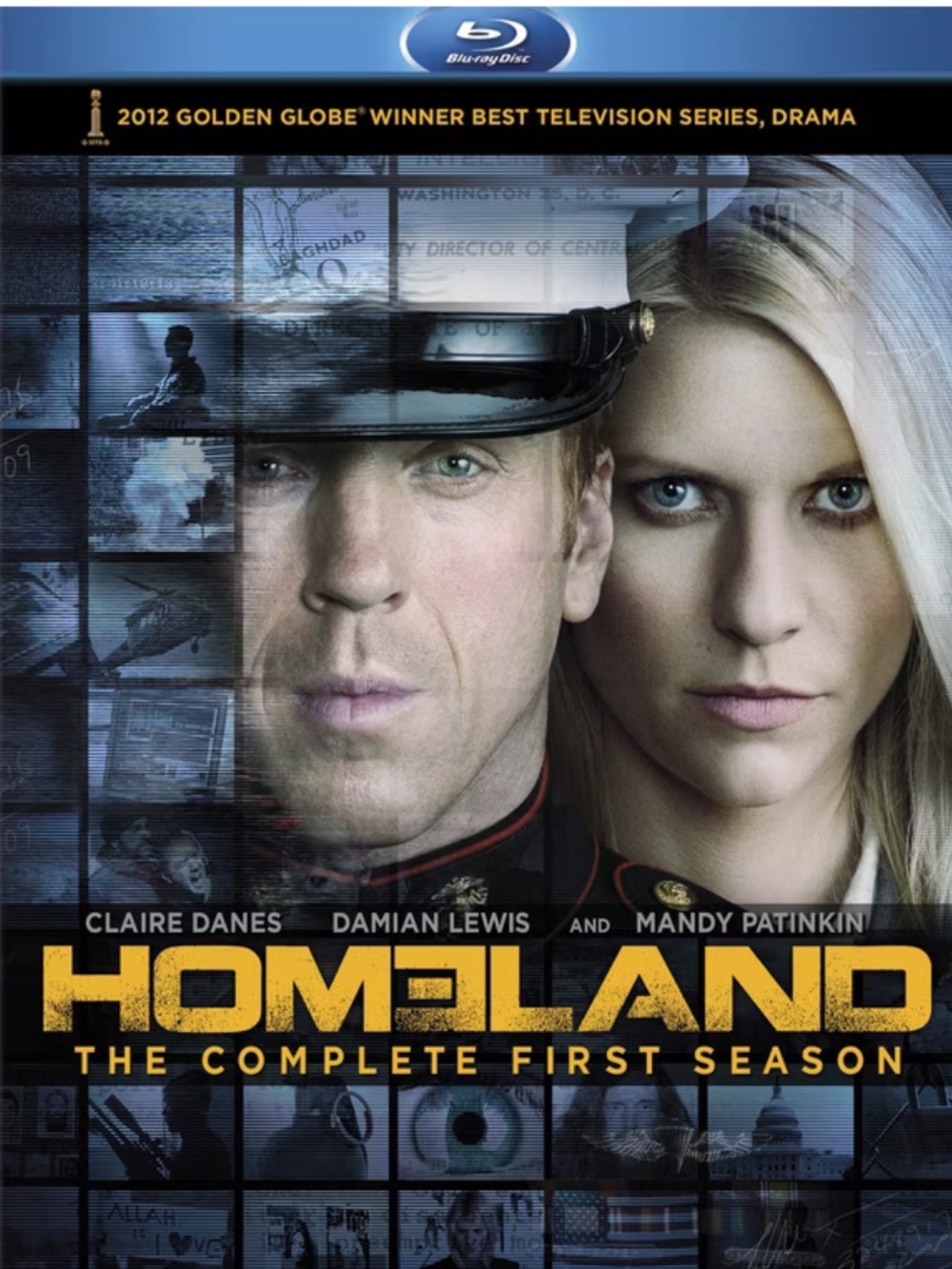 “Homeland The Complete First Season” Blue Ray Disc!